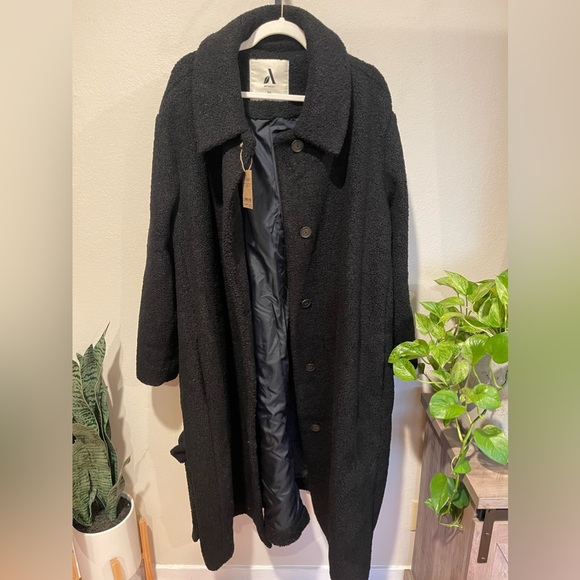 NWT Amazon Essentials Women’s Relaxed Fit Recycled Polyester Spera Long Coat - Picture 3 of 11